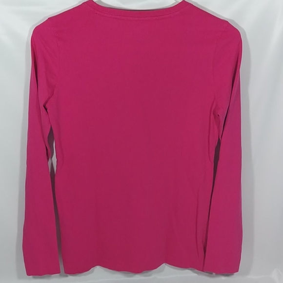 Girls Vineyard Vines Shirt Size XXS Pink Whales - Picture 4 of 7